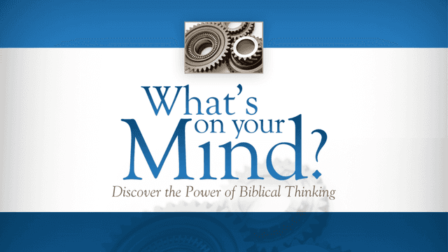 What's on your mind?